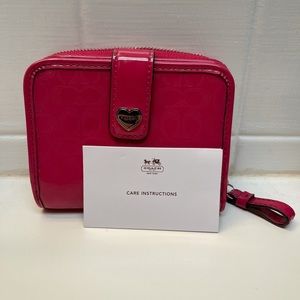 Coach small wallet with card slots